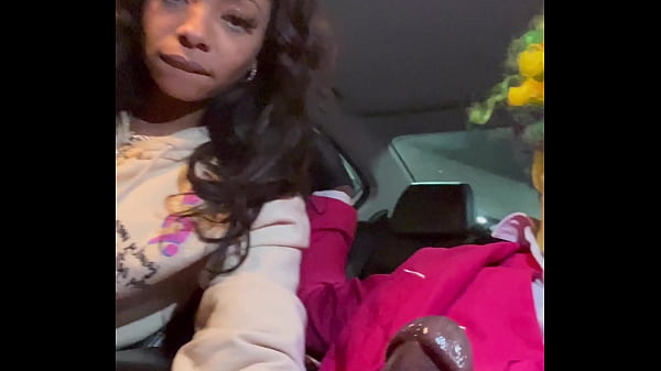 Cali Caliente Jerking Gibbys BBC In The Car