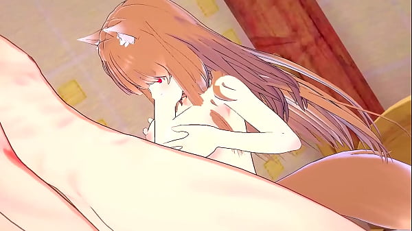 Horny Fox Girl gets her pussy shot with so much cum – Anime hentai
