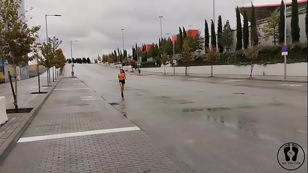 OUTDOORS PE DAL PUMPING WOMAN CAR PROBLEMS DESPERATE GIRL